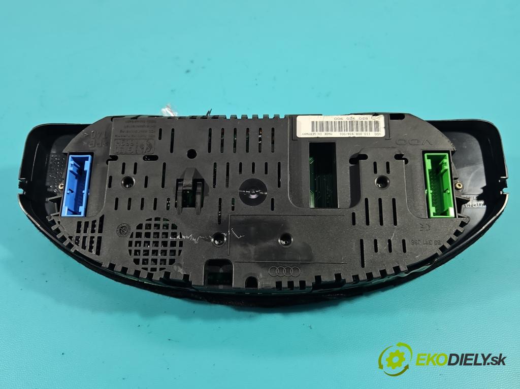 Audi A4 B5 1994-2001 1.9 tdi 90 HP manual 66 kW 1896 cm3 4- prístrojovka/ budíky 8D0920900 (Prístrojová doska)