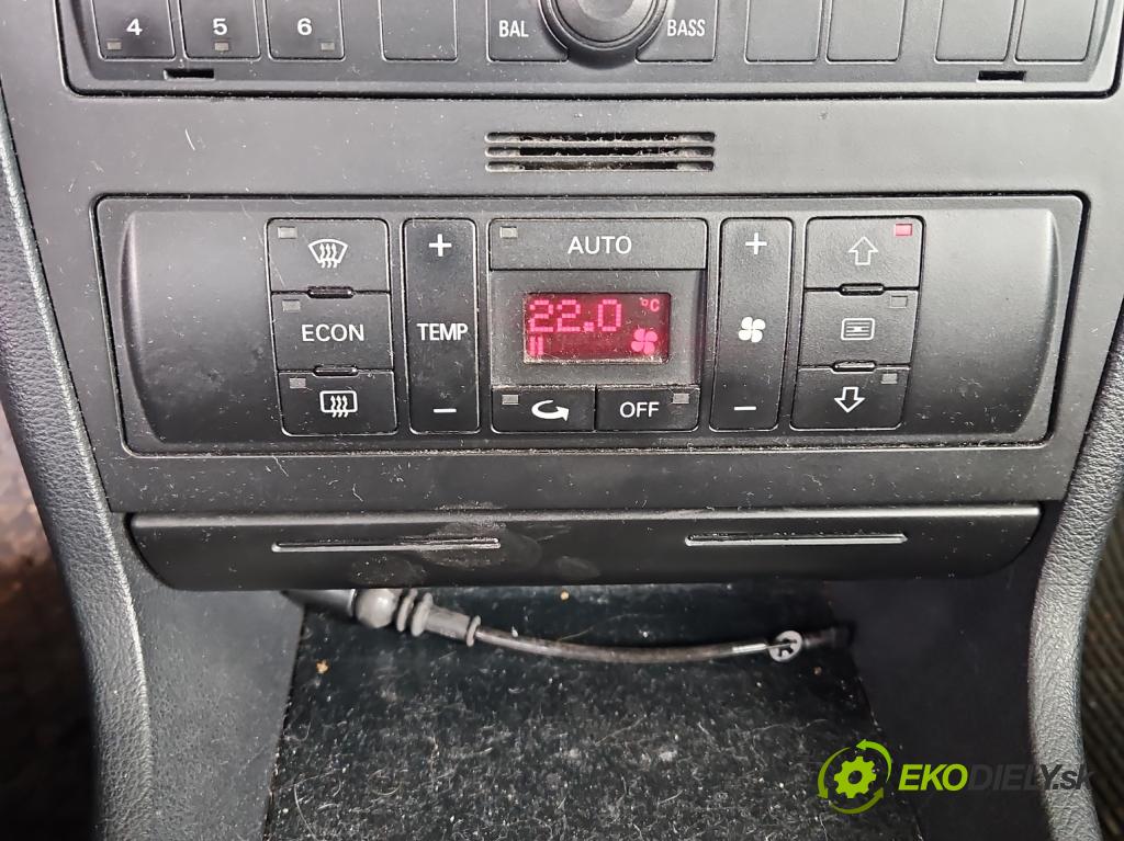 Audi A4 B5 1994-2001 1.9 tdi 90 hp manual 66 kW 1896 cm3 4- palubní deska panel topení 8D0820043M