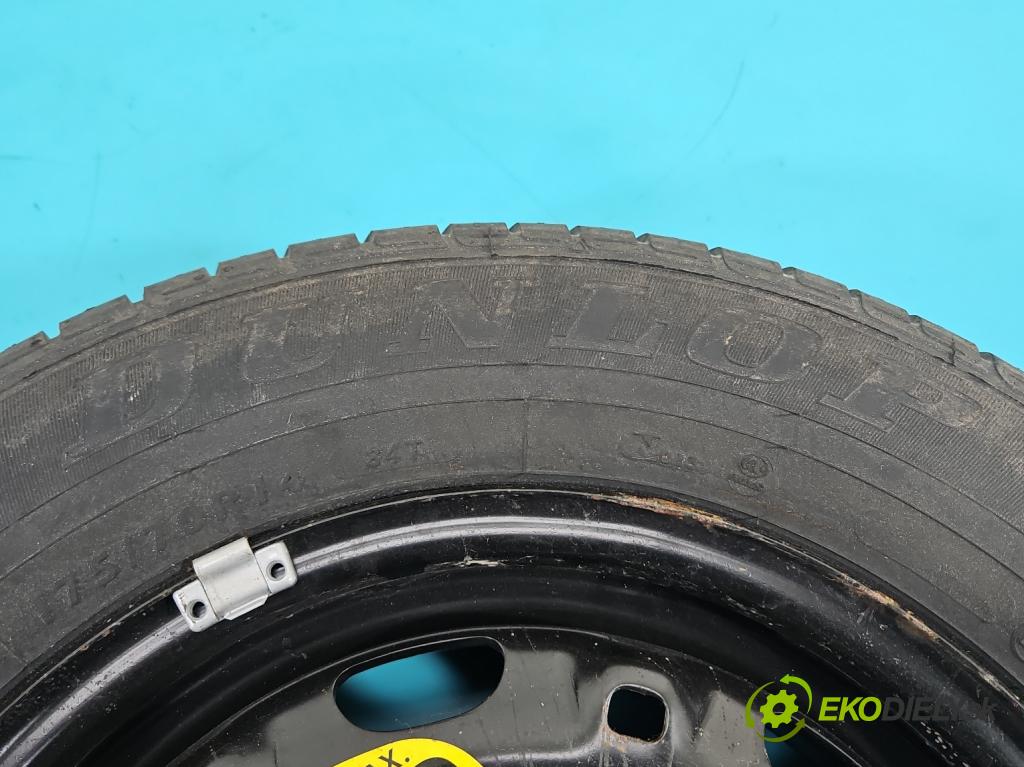 Seat Ibiza IV 6J 2008-2017 1.2 12V 69KM manual 51 kW 1198 cm3 5- koleso rezervne 14"