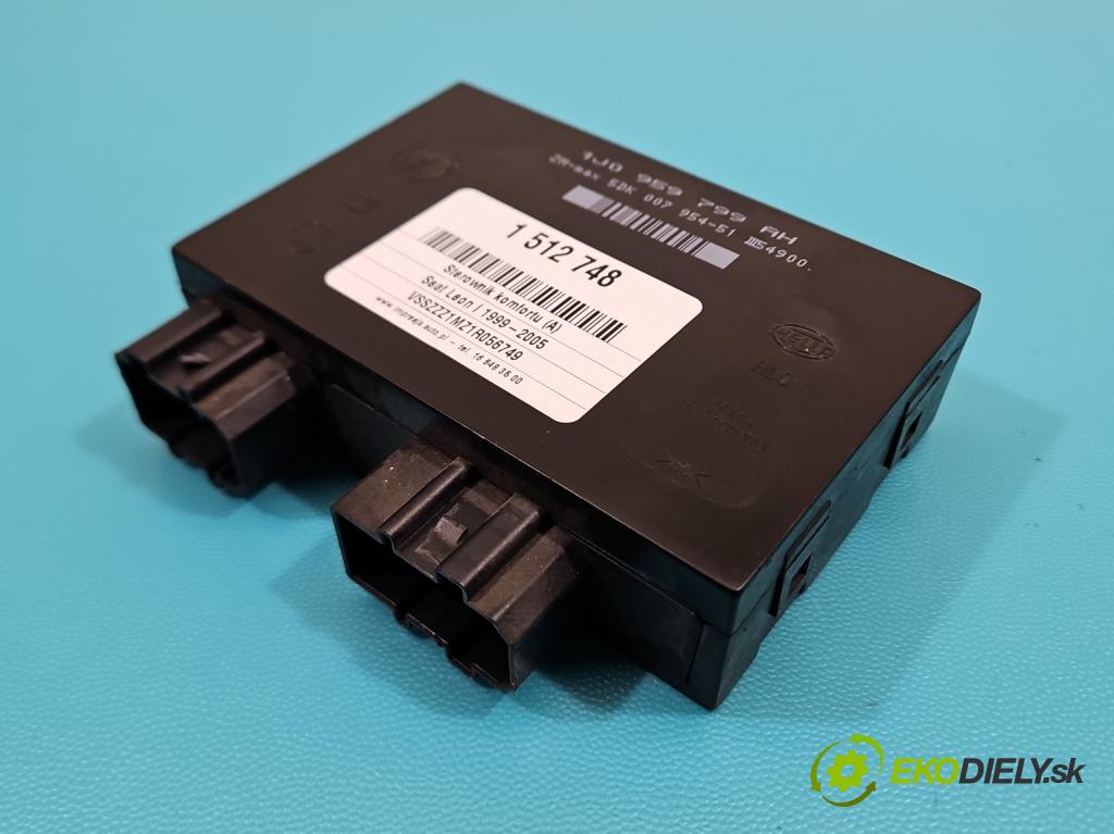 Seat Leon I 1999-2005 1.9 TDI 110 HP manual 81 kW 1896 cm3 5- riadiaca jednotka komfortu 1J0959799AH