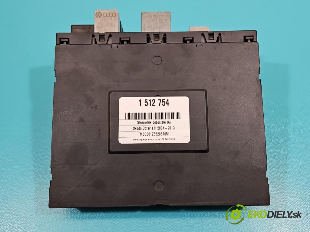 Skoda Octavia II 2004-2013 2.0 tdi 140 HP manual 103 kW 1968 cm3 5- riadiaca jednotka ostatné 1K0937049N