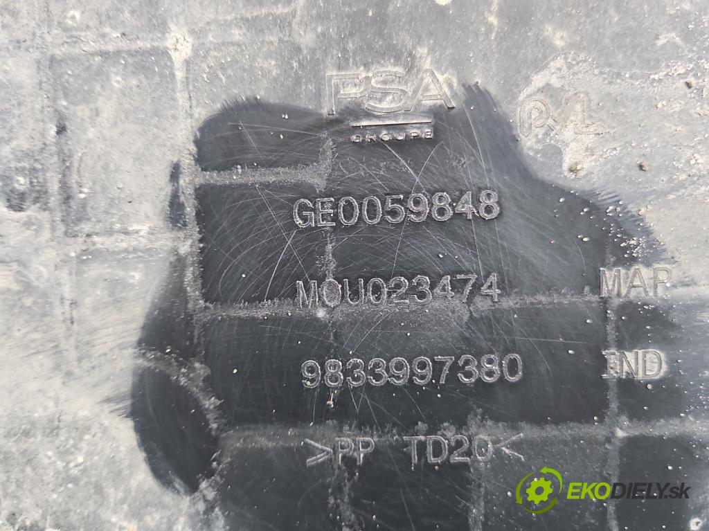 Opel Astra VI 2022- 1.5 cdti 131 hp manual 96 kW 1499 cm3 5- kryt plastová 9833997380