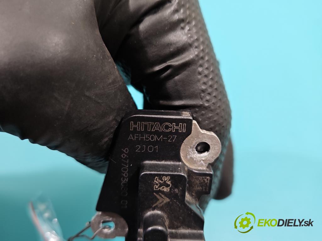 Opel Astra VI 2022- 1.5 cdti 131 HP manual 96 kW 1499 cm3 5- průtokoměr: 9677093080 (Váha vzduchu)