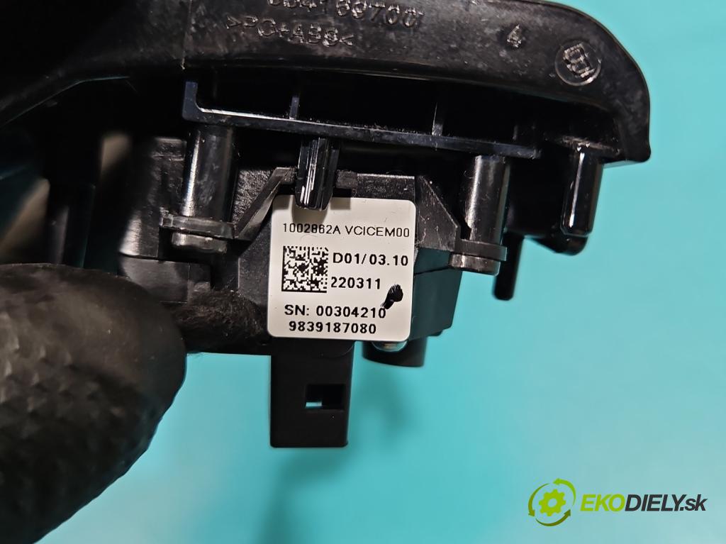 Opel Astra VI 2022- 1.5 cdti 131 HP manual 96 kW 1499 cm3 5- prepínač multifunkční: řízení: 9839187080 (Prepínacie páčky pod volantom)