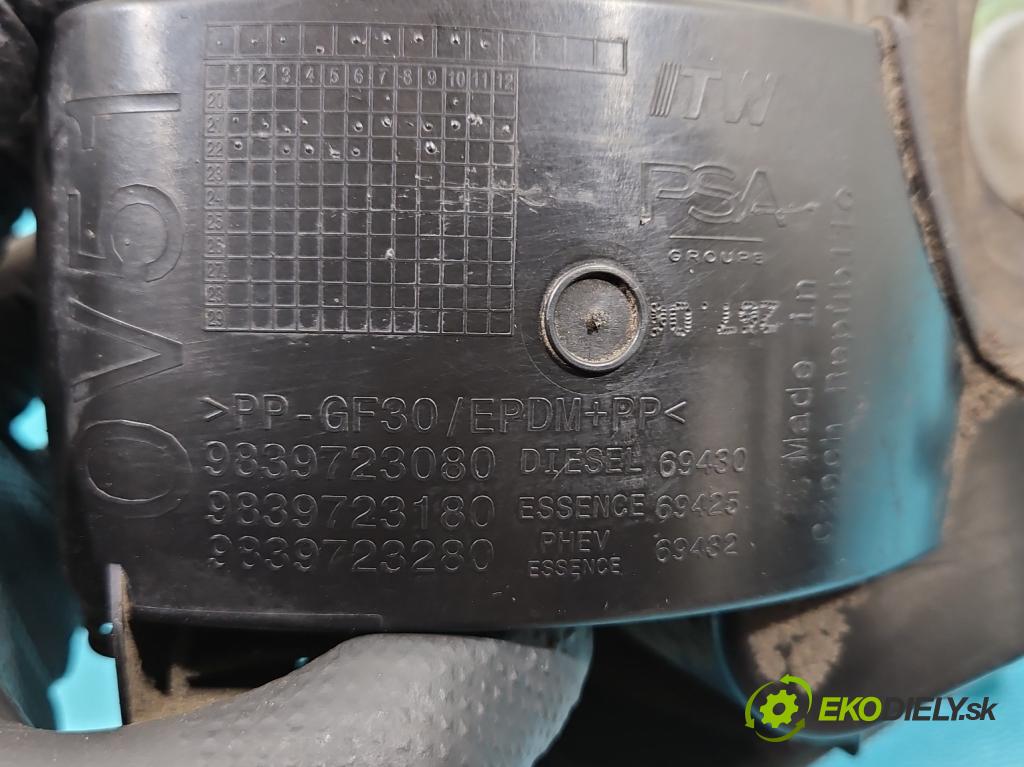 Opel Astra VI 2022- 1.5 cdti 131 hp manual 96 kW 1499 cm3 5- Klapka nalévání paliva 9839723080 (Klika dveří ostatní)