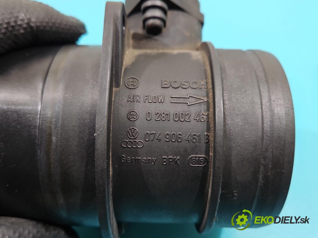 Skoda Octavia II 2004-2013 2.0 tdi 140 HP manual 103 kW 1968 cm3 5- průtokoměr: 0281002461 (Váha vzduchu)
