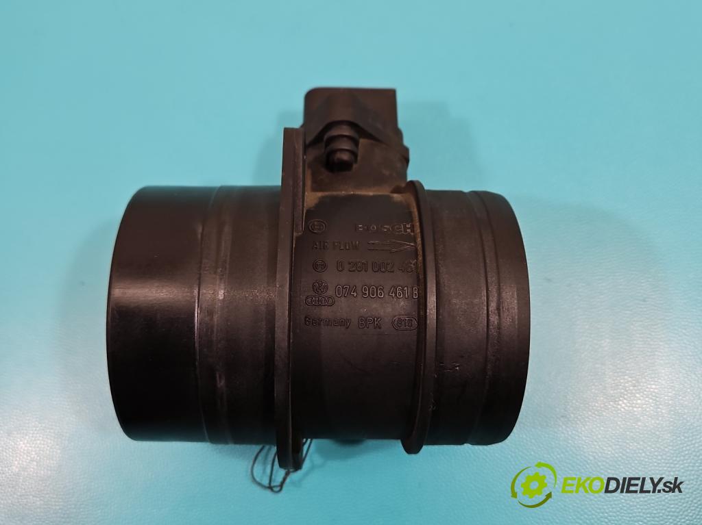 Skoda Octavia II 2004-2013 2.0 tdi 140 HP manual 103 kW 1968 cm3 5- průtokoměr: 0281002461 (Váha vzduchu)