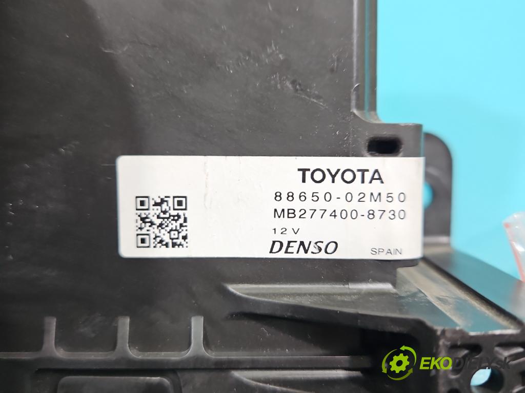 Toyota Auris II 2012-2018 1.6 16V 132  HP manual 97 kW 1598 cm3 5- riadiaca jednotka ostatné 88650-02M50