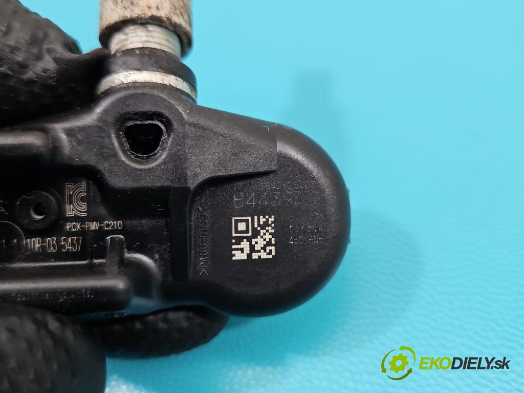 Toyota Auris II 2012-2018 1.6 16V 132 hp manual 97 kW 1598 cm3 5- snímač tlaku pneumatika E1110R-035437 (Snímač tlaku v pneumatice)