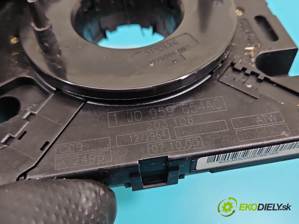 Audi A3 8L 1996-2003 1.6 sr 102 hp manual 75 kW 1595 cm3 3- Páska: airbag 1J0959654AC (Airbag)