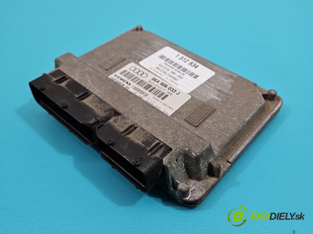 Audi A3 8L 1996-2003 1.6 sr 102 HP manual 75 kW 1595 cm3 3- riadiaca jednotka motora 06A906033J