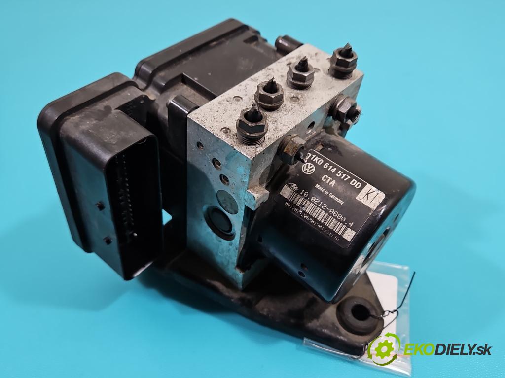 Skoda Yeti 2009-2017 1.2 TSI 105 HP manual 77 kW 1197 cm3 5- čerpadlo abs 1K0614517DD (Pumpa ABS)