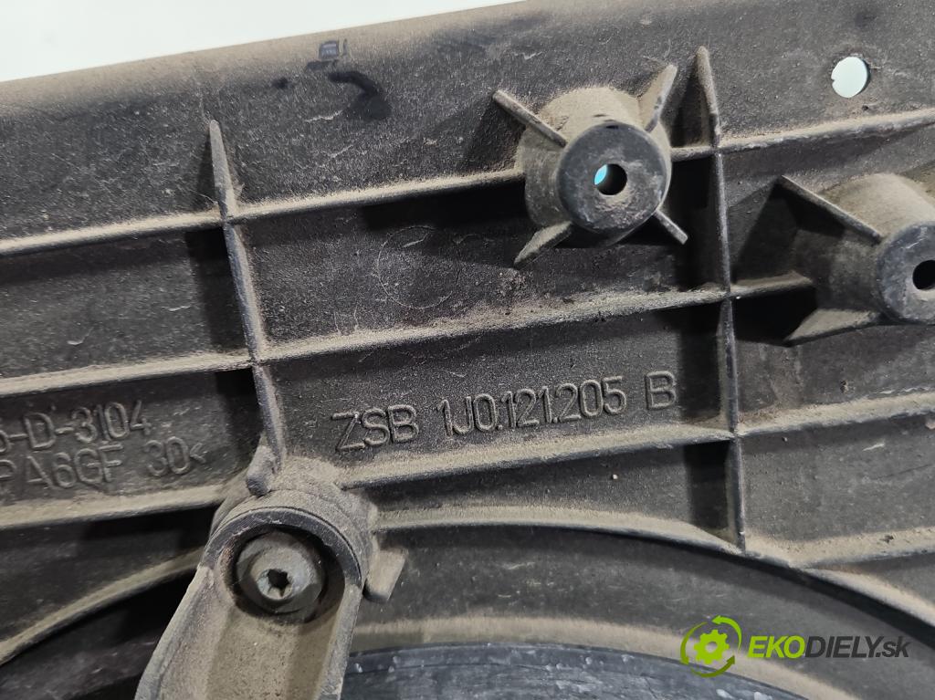 Audi A3 8L 1996-2003 1.6 sr 102 HP manual 75 kW 1595 cm3 3- Ventilátor chladiča 1J0121207M