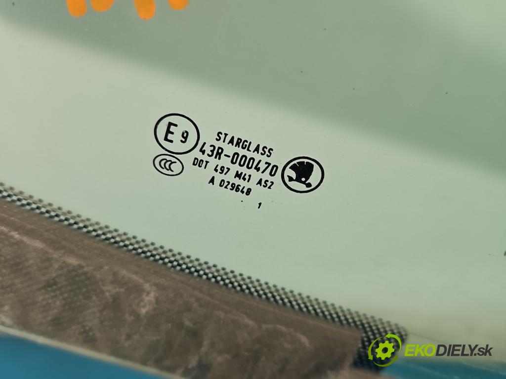 Skoda Yeti 2009-2017 1.2 TSI 105 HP manual 77 kW 1197 cm3 5- sklo dvere predné pravé