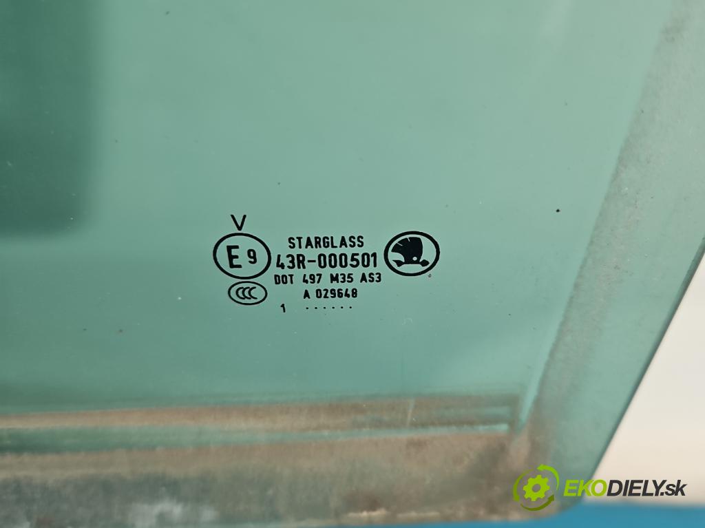 Skoda Yeti 2009-2017 1.2 TSI 105 hp manual 77 kW 1197 cm3 5- sklo dveře zadní levé