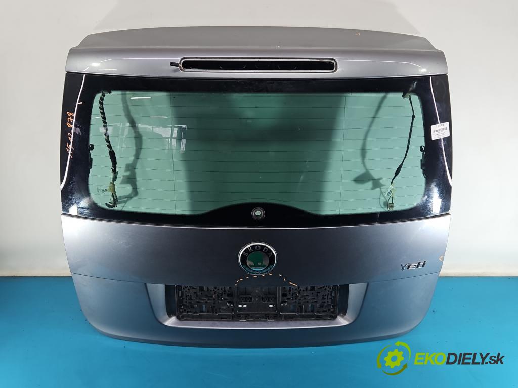 Skoda Yeti 2009-2017 1.2 TSI 105 hp manual 77 kW 1197 cm3 5- zadní kufrové dveře  (Zadní kapota (kufr))