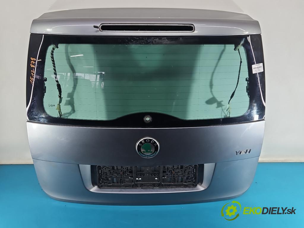 Skoda Yeti 2009-2017 1.2 TSI 105 hp manual 77 kW 1197 cm3 5- zadní kufrové dveře  (Zadní kapota (kufr))