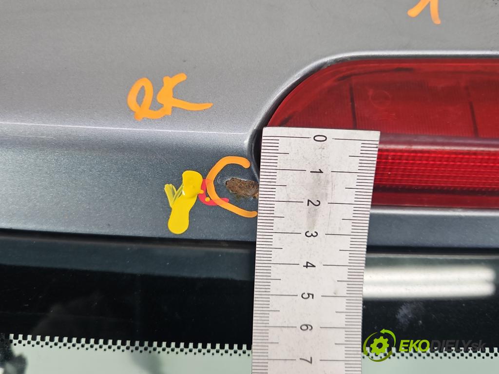 Skoda Fabia I 1999-2007 1.4 16V 75 hp manual 55 kW 1390 cm3 5- zadní kufrové dveře  (Zadní kapota (kufr))