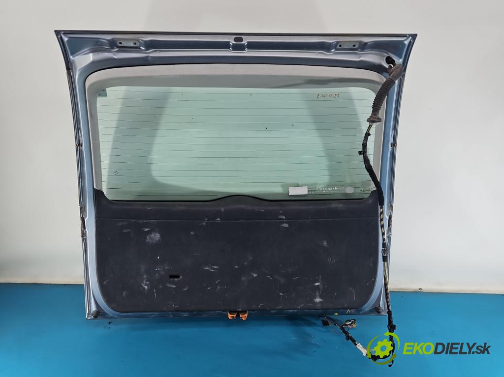 Skoda Fabia I 1999-2007 1.4 16V 75 hp manual 55 kW 1390 cm3 5- zadní kufrové dveře  (Zadní kapota (kufr))