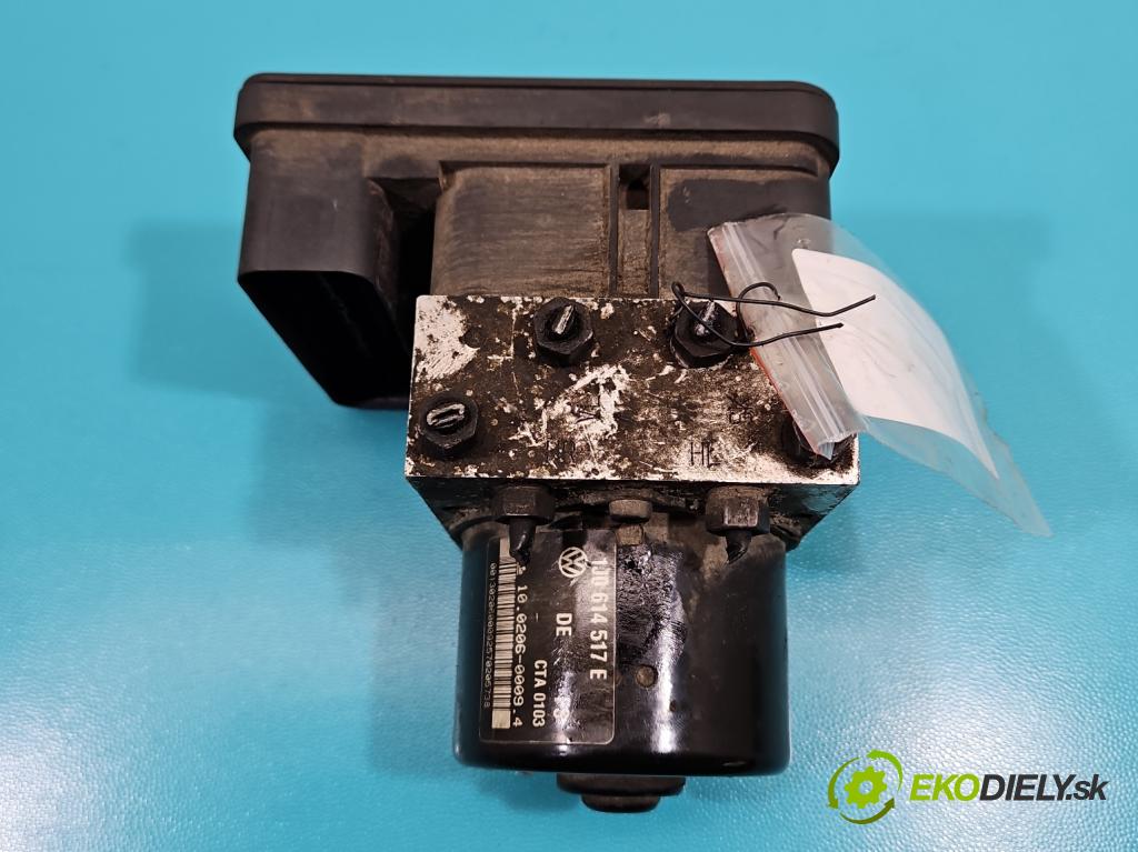 Audi A3 8L 1996-2003 1.6 sr 102 HP manual 75 kW 1595 cm3 3- čerpadlo abs 1J0614517E (Pumpa ABS)