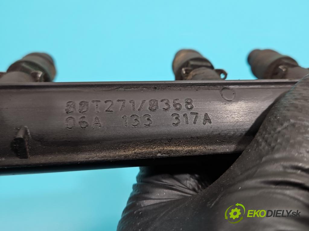 Audi A3 8L 1996-2003 1.6 sr 102 HP manual 75 kW 1595 cm3 3- vstrek 06A133317A (Vstrekovač paliva)