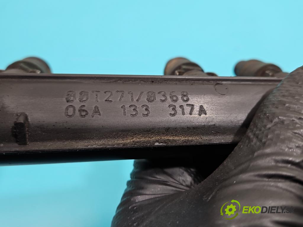 Audi A3 8L 1996-2003 1.6 sr 102 HP manual 75 kW 1595 cm3 3- vstrek 06A133317A (Vstrekovač paliva)