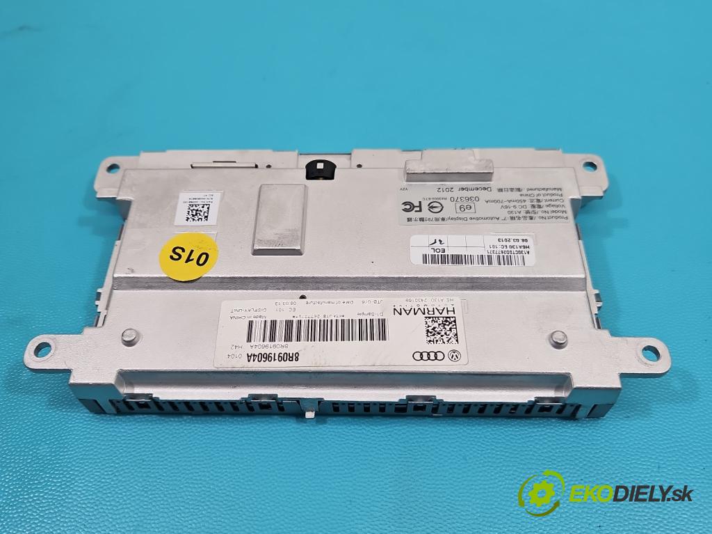 Audi Q5 2008-2016 2.0 TFSI 224hp automatic 165 kW 1984 cm3 5- Zobrazit: 8R0919604A (Prístrojová doska)