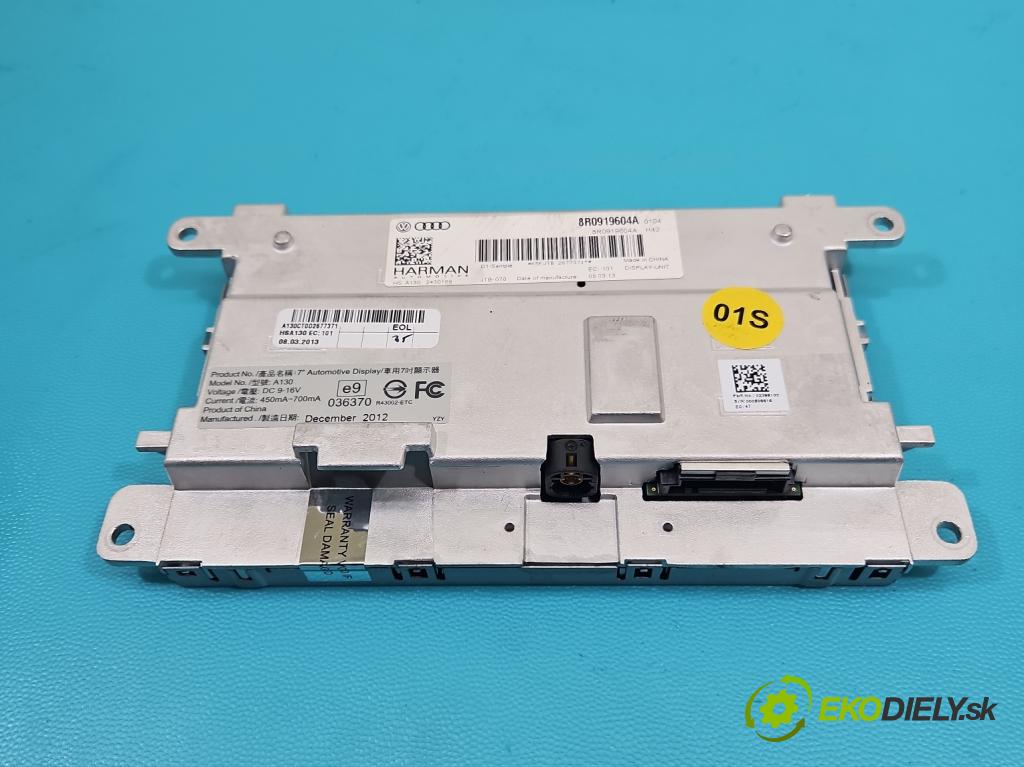 Audi Q5 2008-2016 2.0 TFSI 224hp automatic 165 kW 1984 cm3 5- Zobrazit: 8R0919604A (Prístrojová doska)