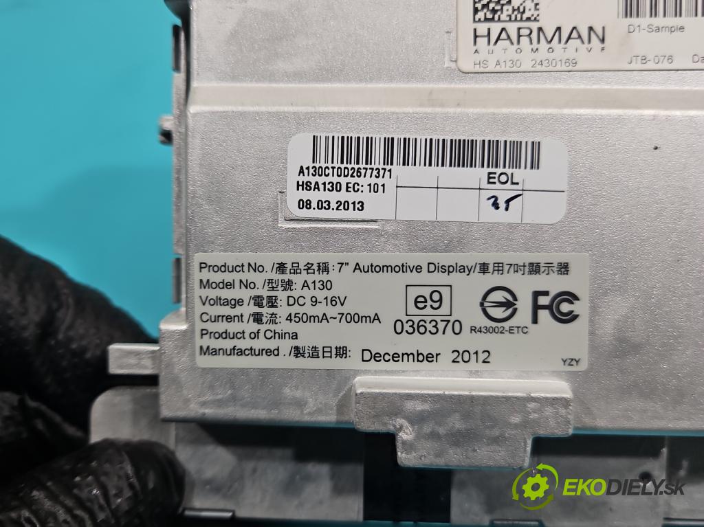 Audi Q5 2008-2016 2.0 TFSI 224hp automatic 165 kW 1984 cm3 5- Zobrazit: 8R0919604A (Prístrojová doska)