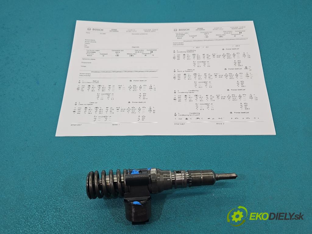 Skoda Octavia II 2004-2013 2.0 tdi 140 HP manual 103 kW 1968 cm3 5- vstrekovacie čerpadlo 0414720404 (Vstrekovač paliva)