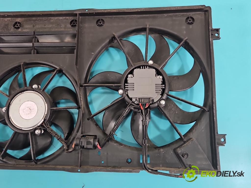Skoda Octavia II 2004-2013 2.0 tdi 140 HP manual 103 kW 1968 cm3 5- Ventilátor chladiča