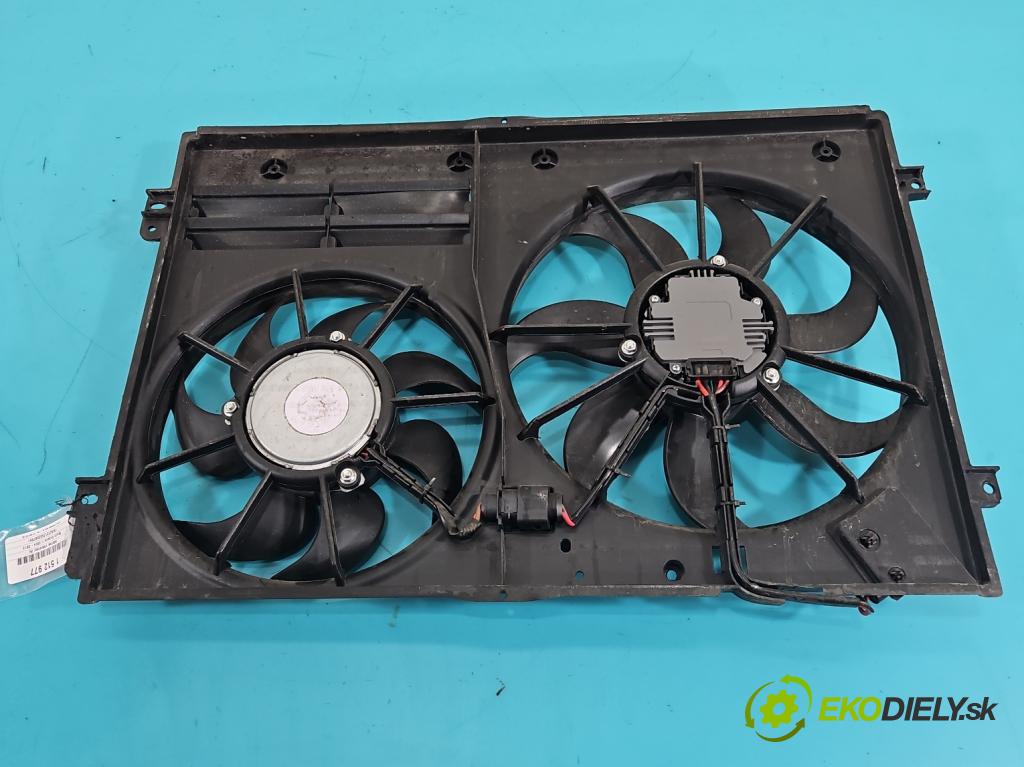 Skoda Octavia II 2004-2013 2.0 tdi 140 HP manual 103 kW 1968 cm3 5- Ventilátor chladiča 