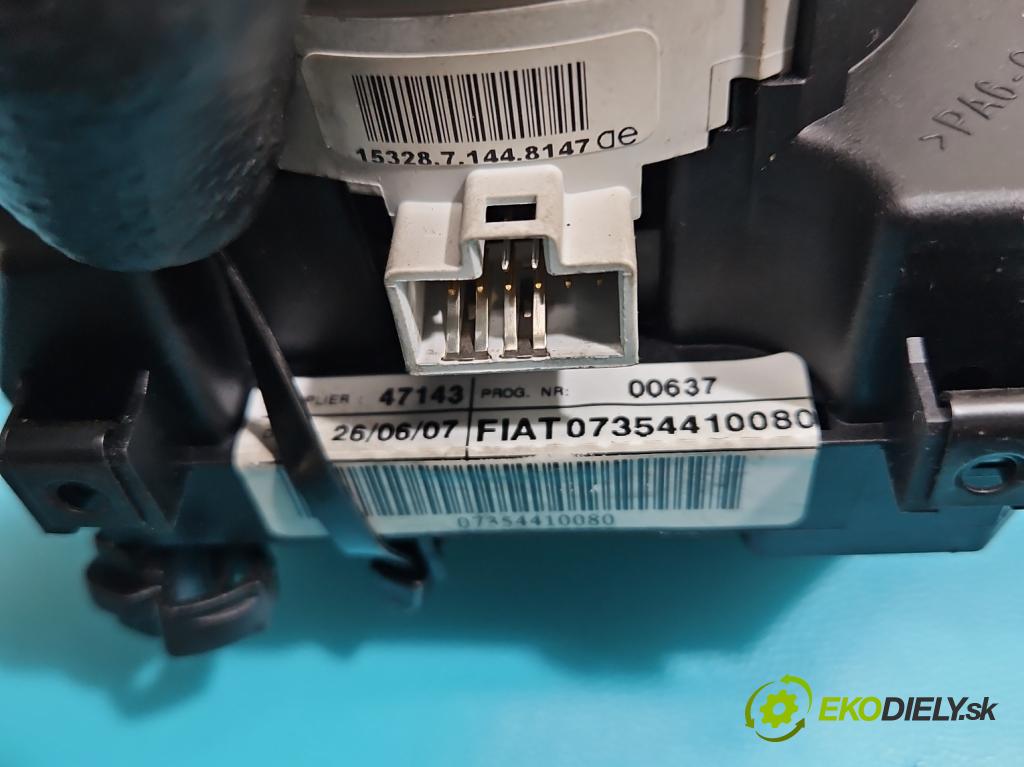 Fiat Bravo II 2007-2014 1.9 jtd 150 HP manual 110 kW 1910 cm3 5- prepínač komplex: 07354410080 (Prepínacie páčky pod volantom)