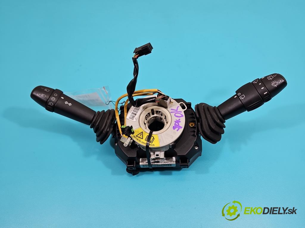 Fiat Bravo II 2007-2014 1.9 jtd 150 HP manual 110 kW 1910 cm3 5- prepínač komplex: 07354410080 (Prepínacie páčky pod volantom)