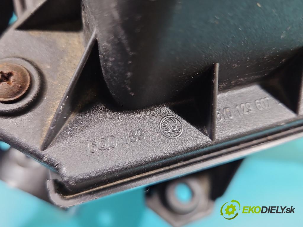 Seat Ibiza IV 6J 2008-2017 1.2 12V 69KM manual 51 kW 1198 cm3 5- obal filtra vzduchu 6Y0129607D (Obal vzduchového filtra)