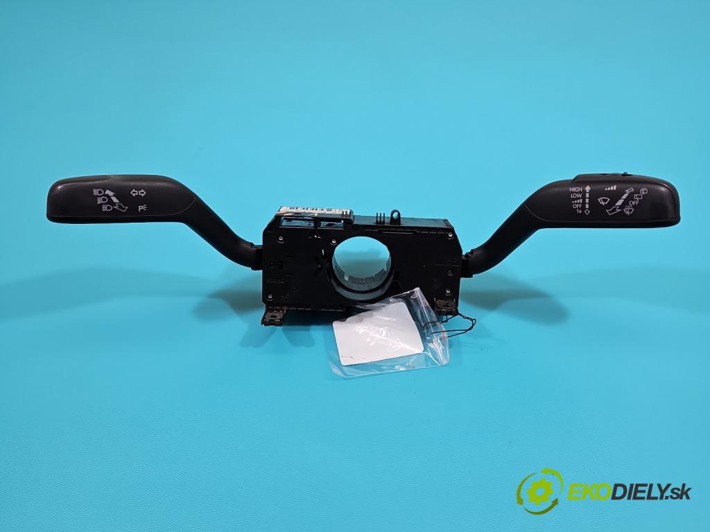 Seat Ibiza IV 6J 2008-2017 1.2 12V 69KM manual 51 kW 1198 cm3 5- prepínač komplex: 7H0953503GB (Prepínacie páčky pod volantom)