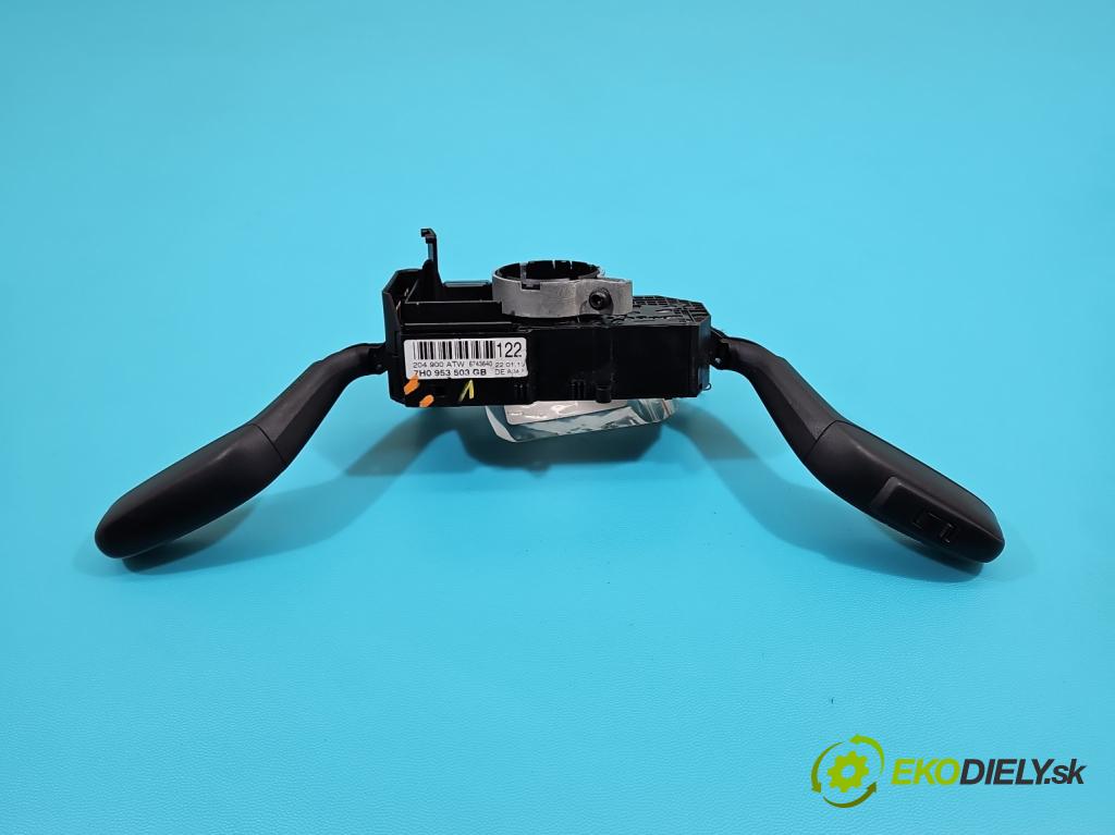 Seat Ibiza IV 6J 2008-2017 1.2 12V 69KM manual 51 kW 1198 cm3 5- prepínač komplex: 7H0953503GB (Prepínacie páčky pod volantom)