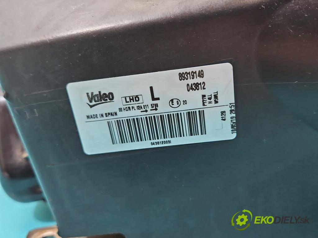 Seat Ibiza IV 6J 2008-2017 1.2 12V 69KM manual 51 kW 1198 cm3 5- světlo levý 89319149 (Klika dveří ostatní)