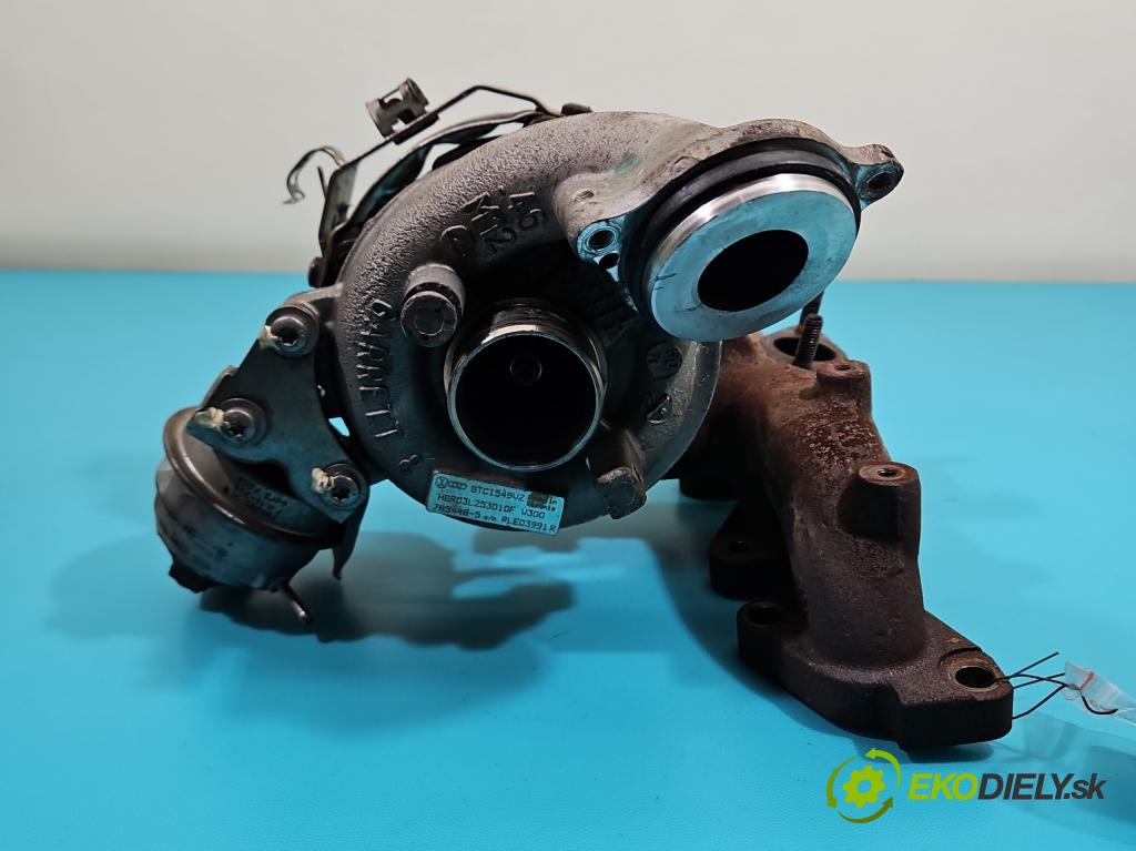 Vw Sharan II 2010-2022 2.0 tdi 177 HP automatic 130 kW 1968 cm3 5- turbodúchadlo, turbo 785448-5 (Turbodúchadlo (kompletné))