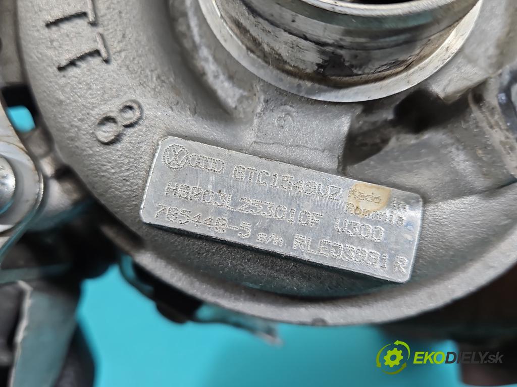 Vw Sharan II 2010-2022 2.0 tdi 177 HP automatic 130 kW 1968 cm3 5- turbodúchadlo, turbo 785448-5 (Turbodúchadlo (kompletné))