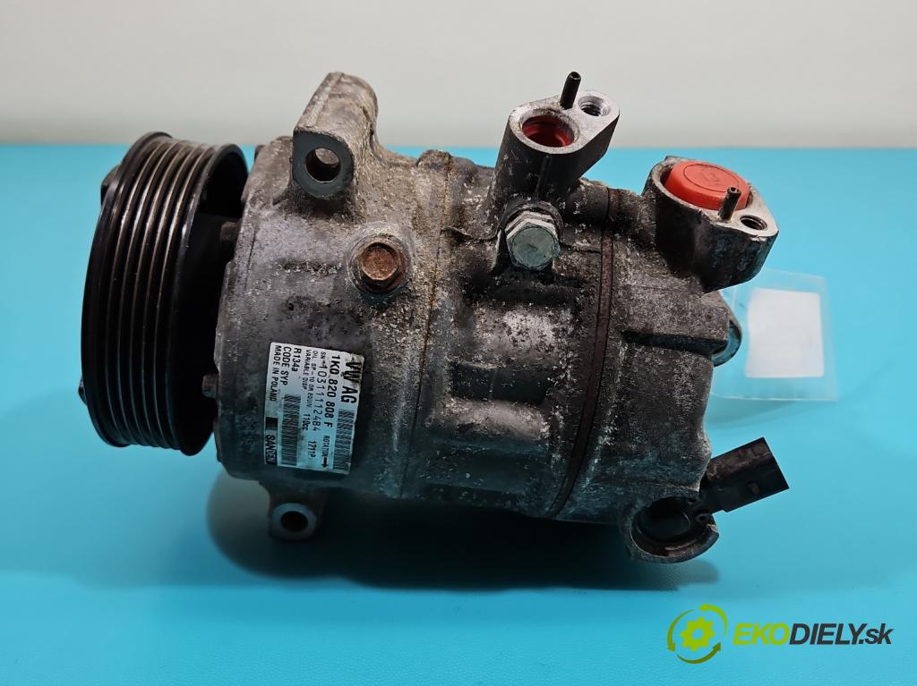 Vw Sharan II 2010-2022 2.0 tdi 177 hp automatic 130 kW 1968 cm3 5- Kompresor: klíma 1K0820808F (Kompresor klimatizace)