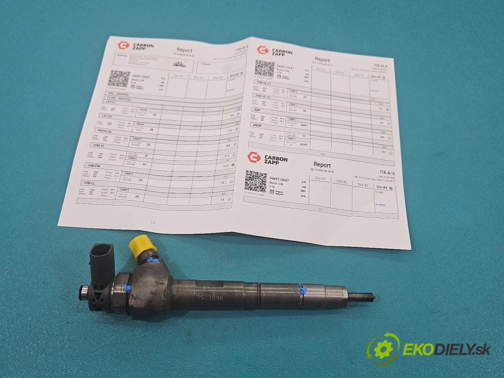 Vw Sharan II 2010-2022 2.0 tdi 177 HP automatic 130 kW 1968 cm3 5- vstrek 0445110647 (Vstrekovač paliva)