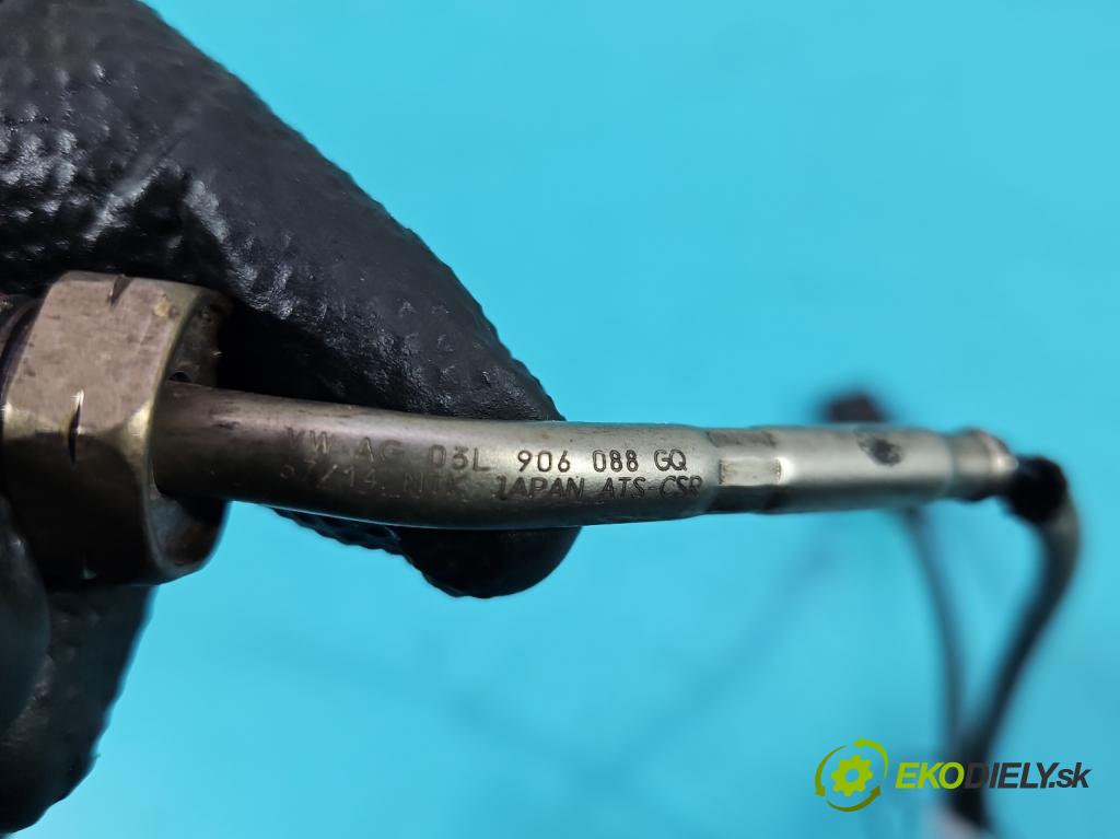 Vw Sharan II 2010-2022 2.0 tdi 177 HP automatic 130 kW 1968 cm3 5- snímač teploty: výfukové 1J0973802 (Snímač)