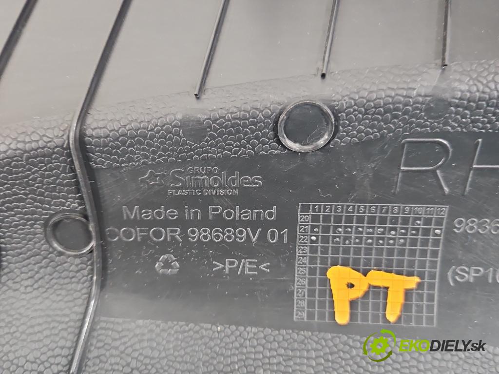 Opel Astra VI 2022- 1.5 cdti 131 HP manual 96 kW 1499 cm3 5- kryt plast 9836120580