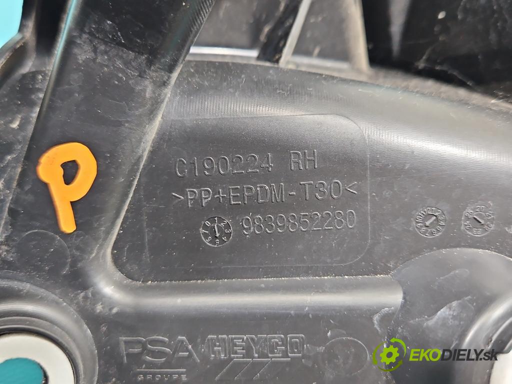 Opel Astra VI 2022- 1.5 cdti 131 HP manual 96 kW 1499 cm3 5- Boty: nárazník zadné pravý 9839852280