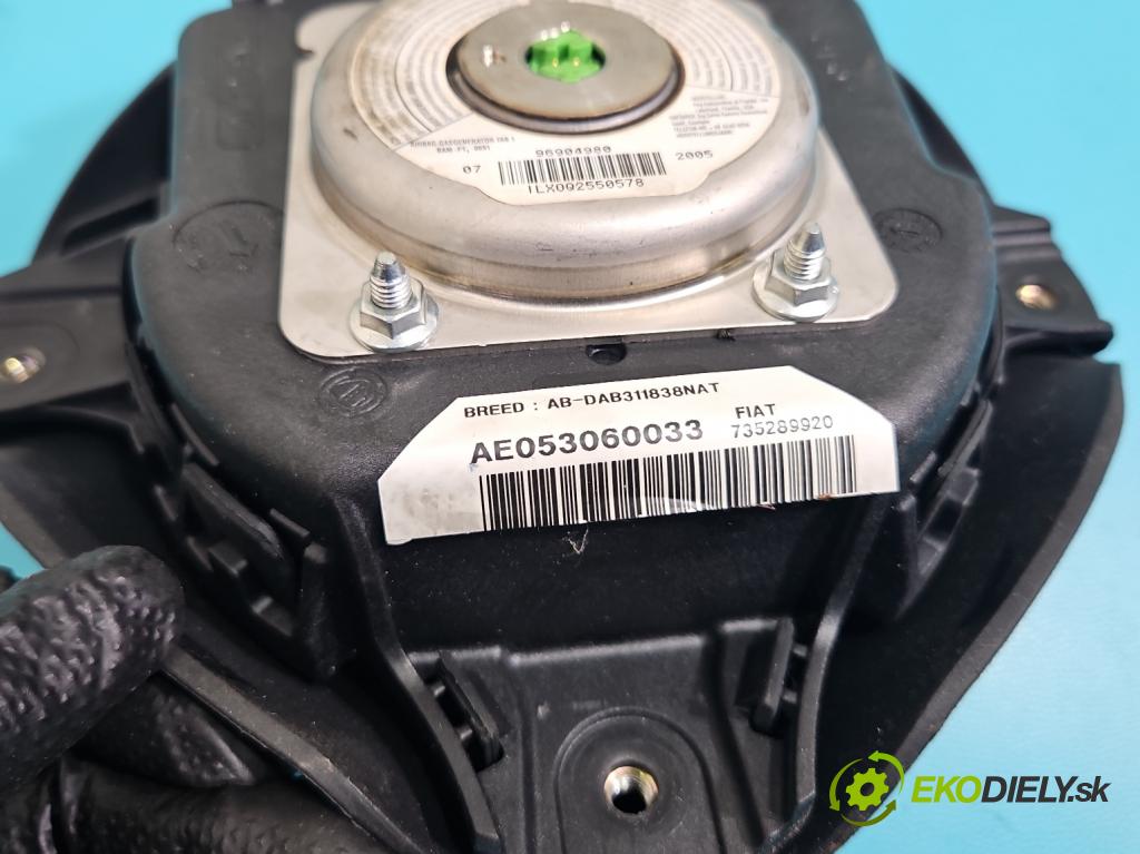 Alfa romeo 147 1.9 jtd 120 HP manual 88 kW 1910 cm3 5- airbag vzduchové soubor: