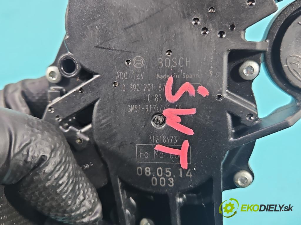 Ford Focus Mk2 2004-2011 1.8 tdci 116 HP manual 85 kW 1753 cm3 5- motor stieračov zadné 0390201875