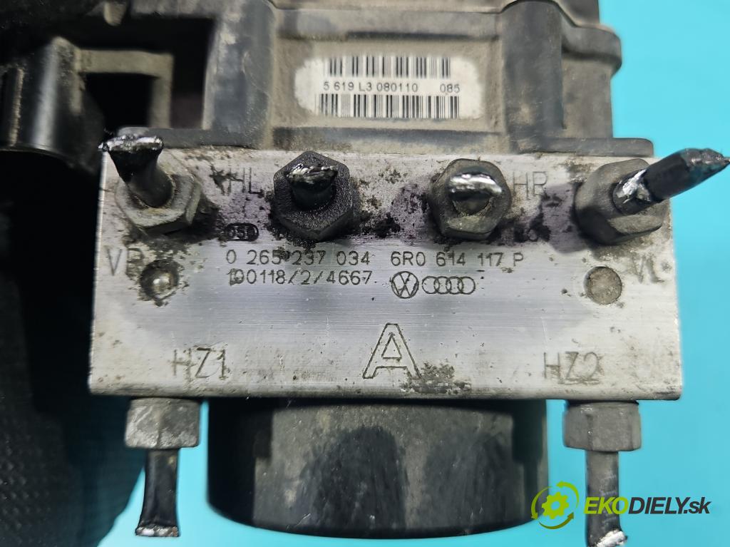 Seat Ibiza IV 6J 2008-2017 1.2 12V 69KM manual 51 kW 1198 cm3 5- čerpadlo abs 6R0907379AB (Pumpa ABS)