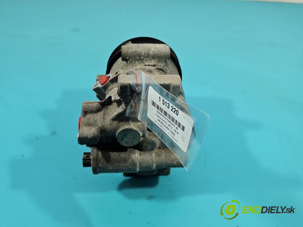 Toyota Auris II 2012-2018 1.6 16V 132  HP manual 97 kW 1598 cm3 5- Kompresor: klimatizácie 447280-6574 (Kompresor klimatizácie)