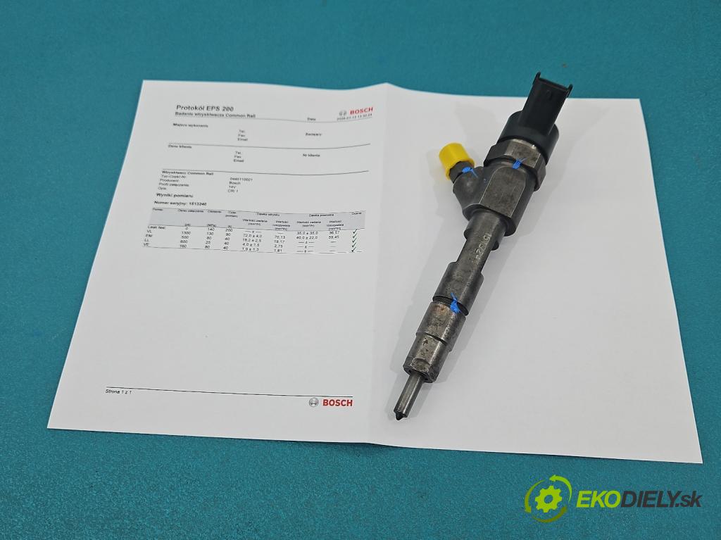 Renault Scenic I 1996-2003 1.9 dci 102 HP manual 75 kW 1870 cm3 5- vstrek 0445110021 (Vstrekovač paliva)